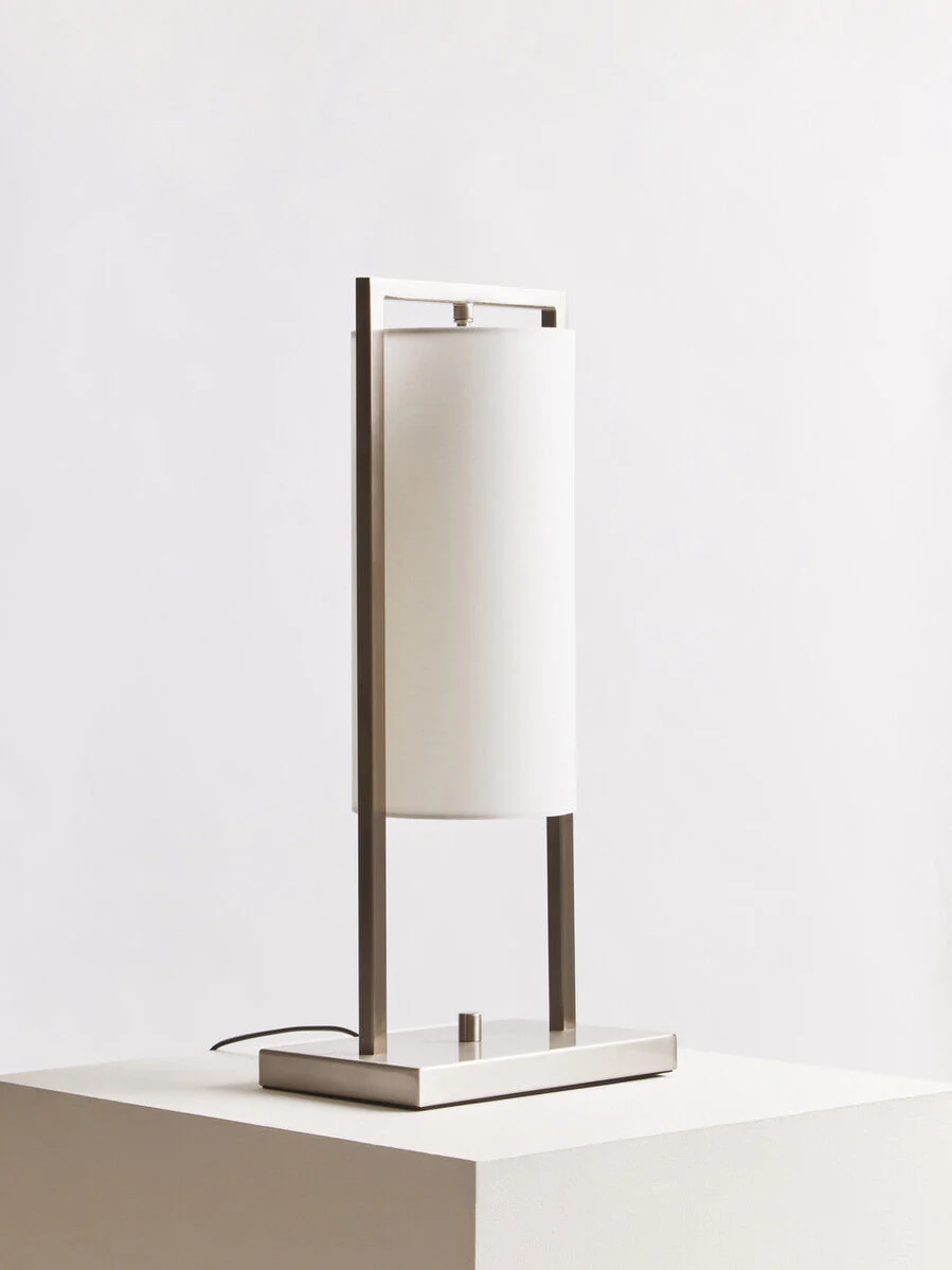 Atkins Nickel Finish Table Lamp - Image 3