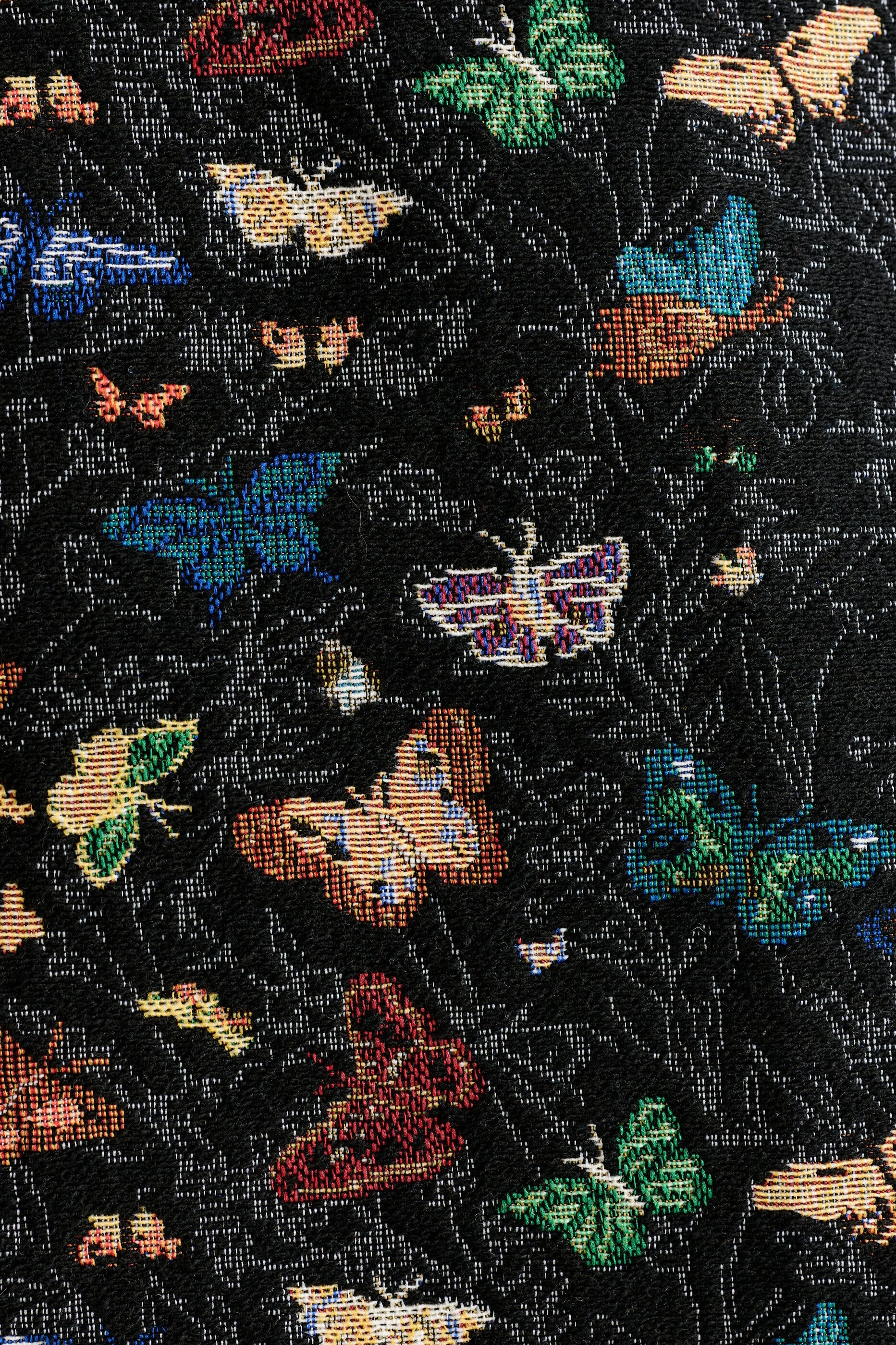 Aubin Butterfly Ball Jacquard Mini A-Line Skirt – Multicoloured - Image 5