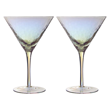 Aurora Set Of 2 Lustre Cocktail Glasses - Image 2