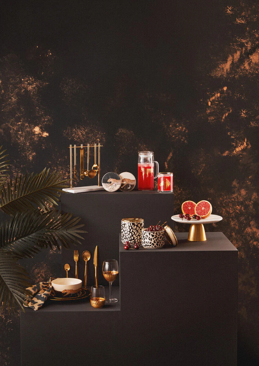 Avie Glow 16 Piece Gold Cutlery Set - Image 8