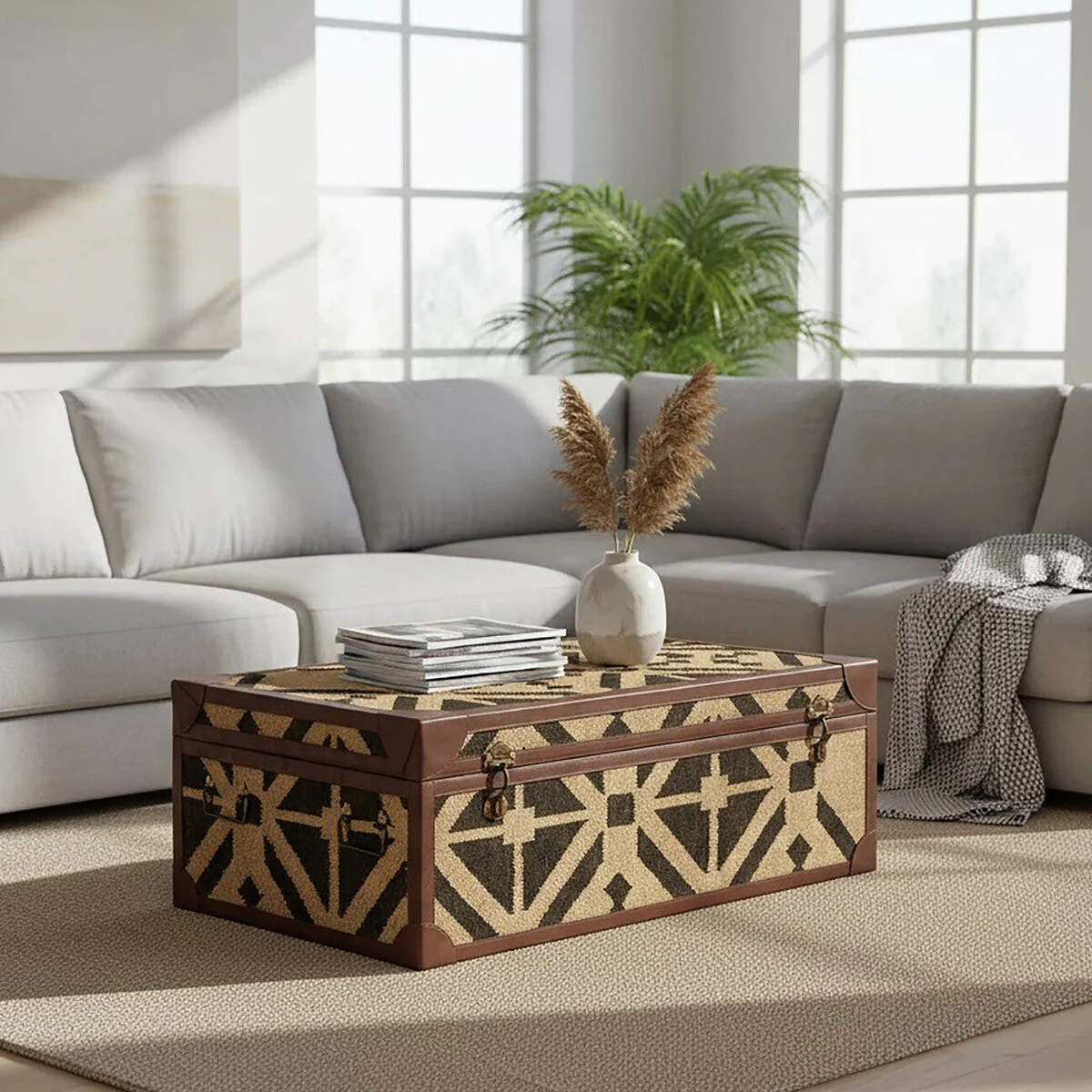 Aztec Coffee Table Trunk - Image 3
