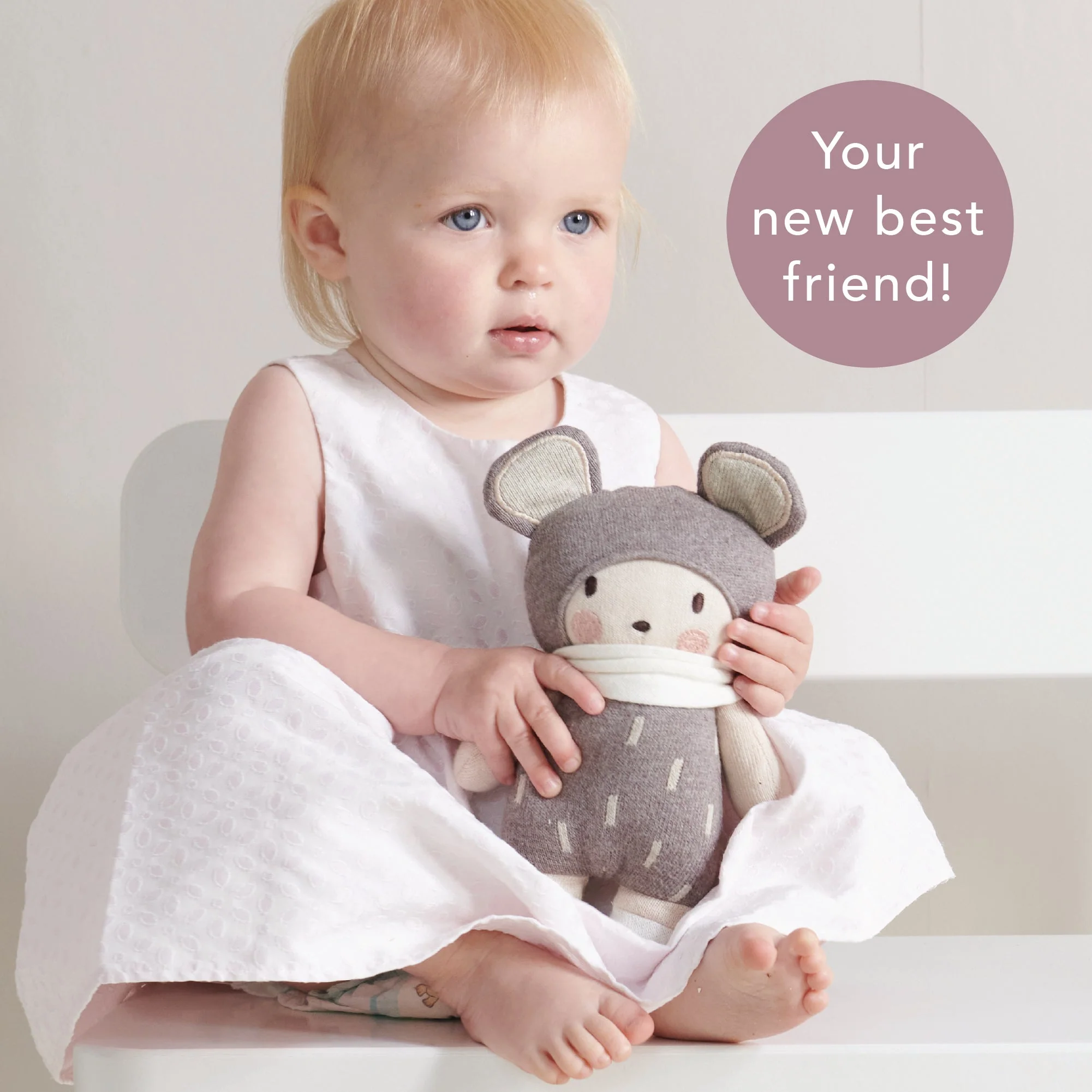 Baby Beau Knitted Doll - Image 4