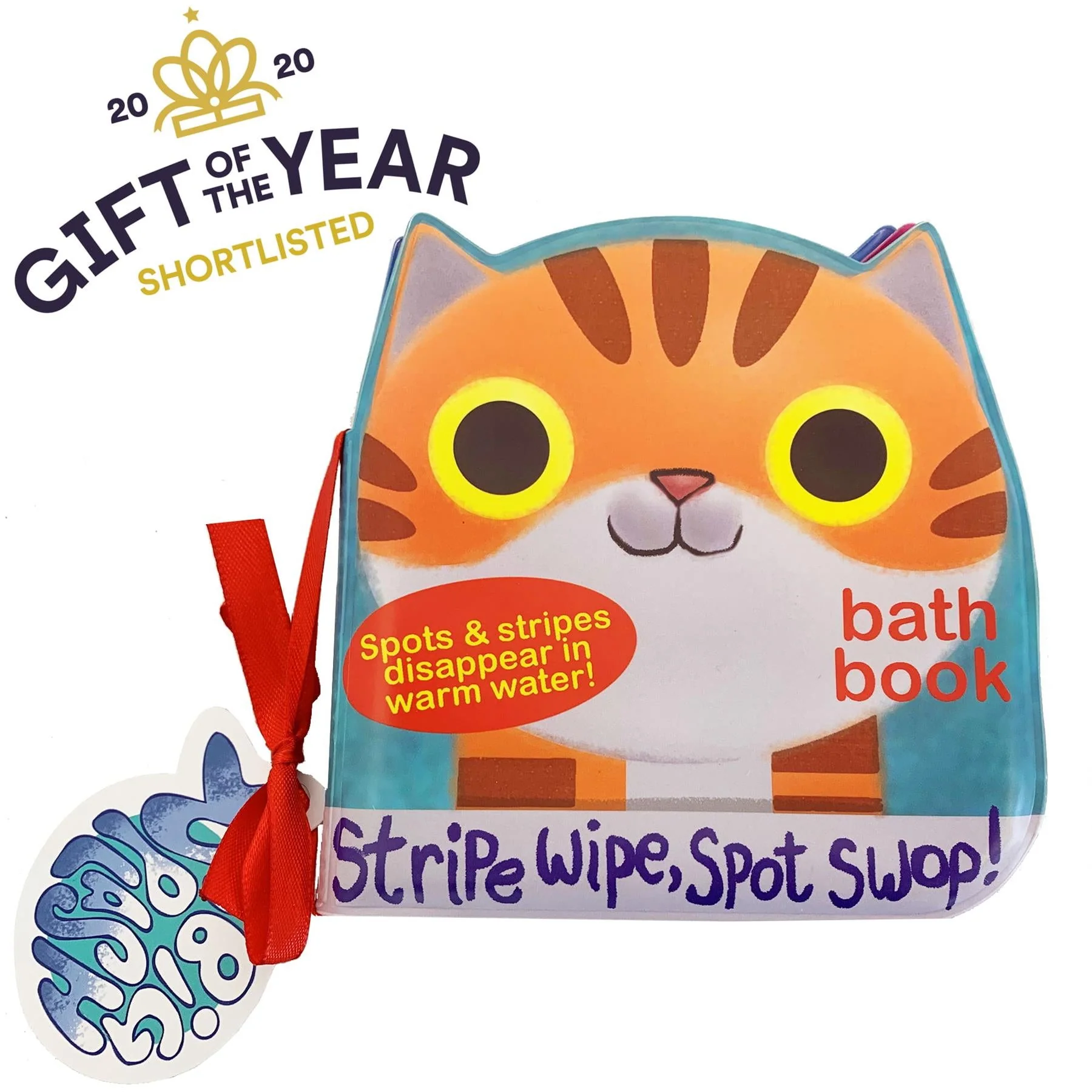 Baby's Magic Bath Book with Disappearing Design - Animal OR Dinosaur - Image 2
