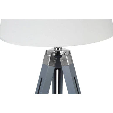 Bailey Grey Tripod Floor Lamp - Image 3