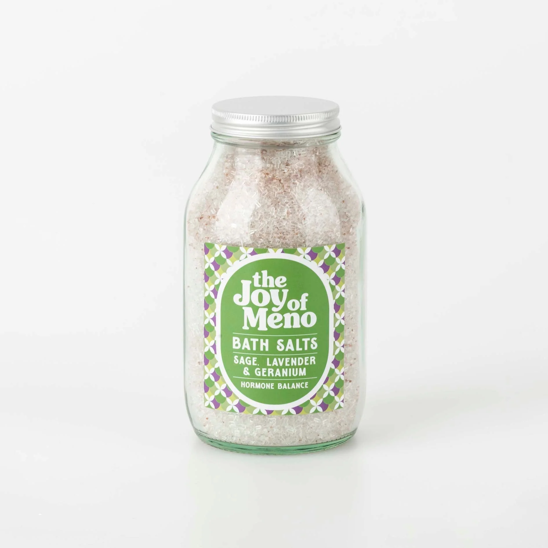 BALANCING BATH SALTS SAGE LAVENDER & GERANIUM