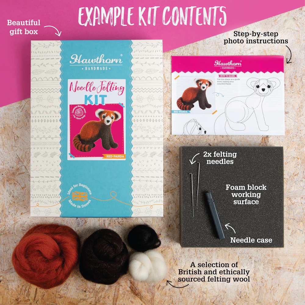 Barn Owl Bird Needle Felting Kit for Beginners - Image 4