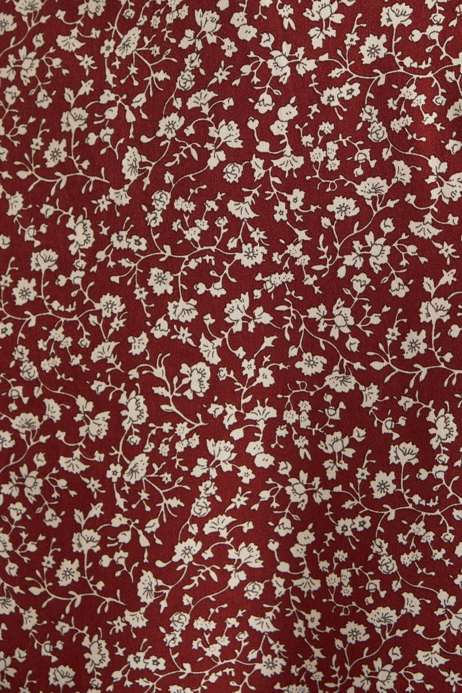 Barney Floral Print Midi Skirt Rust - Image 5