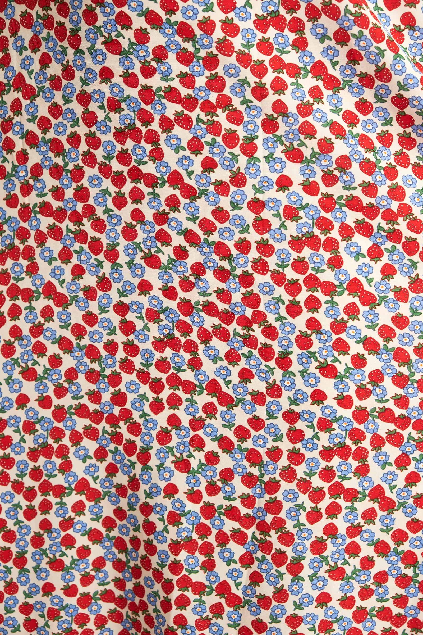 Bathilde Strawberry Fields Print Midi Dress - Image 7