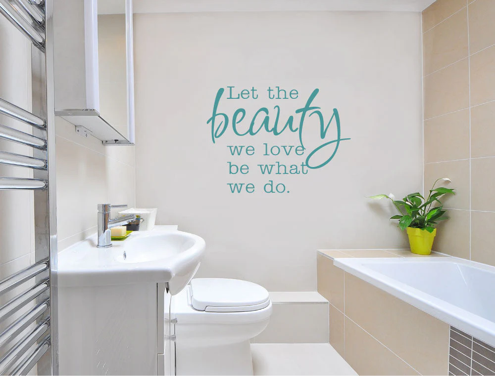 Beauty Wall Sticker Quote – Glamorous Salon Wall Art to Inspire Confidence - Image 4