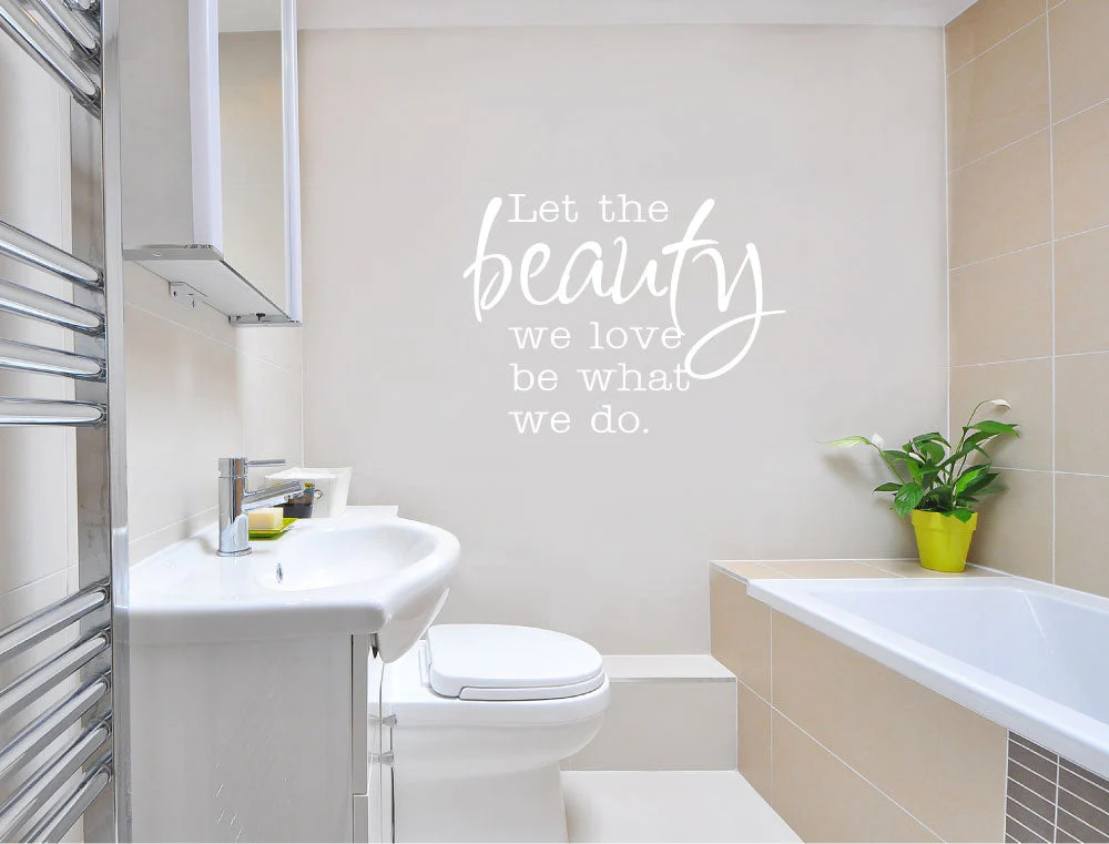 Beauty Wall Sticker Quote – Glamorous Salon Wall Art to Inspire Confidence - Image 6