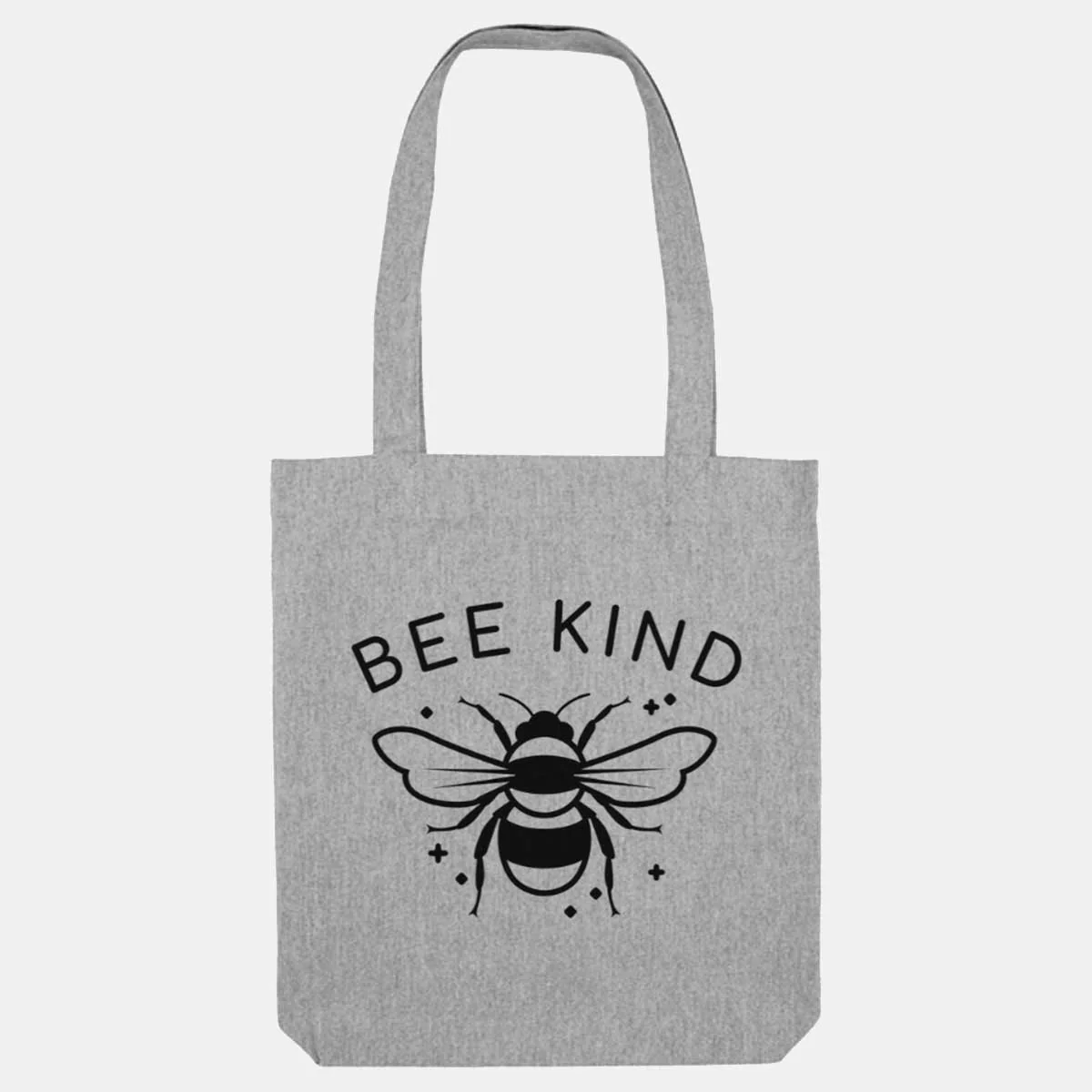 Bee Kind Woven Tote Bag, Vegan Gift - Image 3