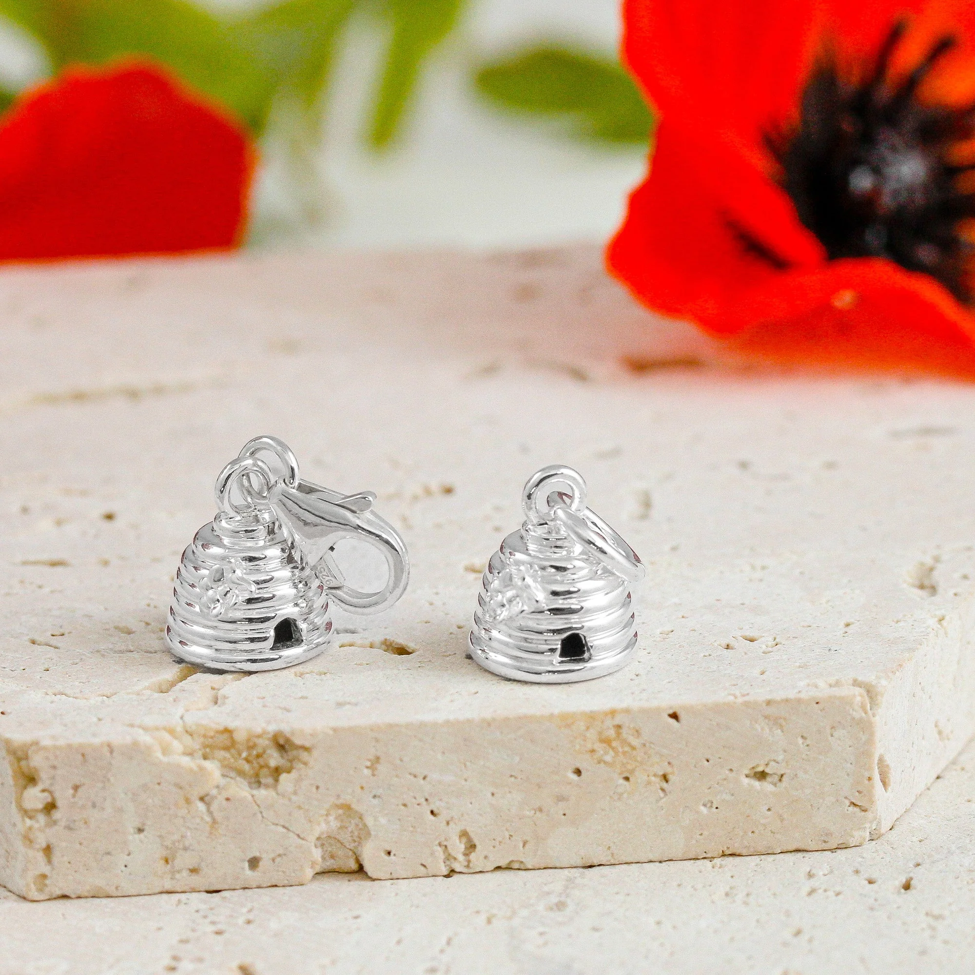 Beehive Silver Charm - Image 3