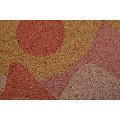 Bellevie Sunrise Design Coir Doormat - Image 4