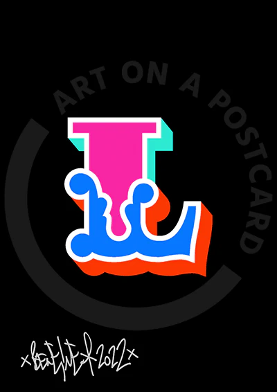 Ben Eine - Circus Font Letters, Hand-signed - Image 12