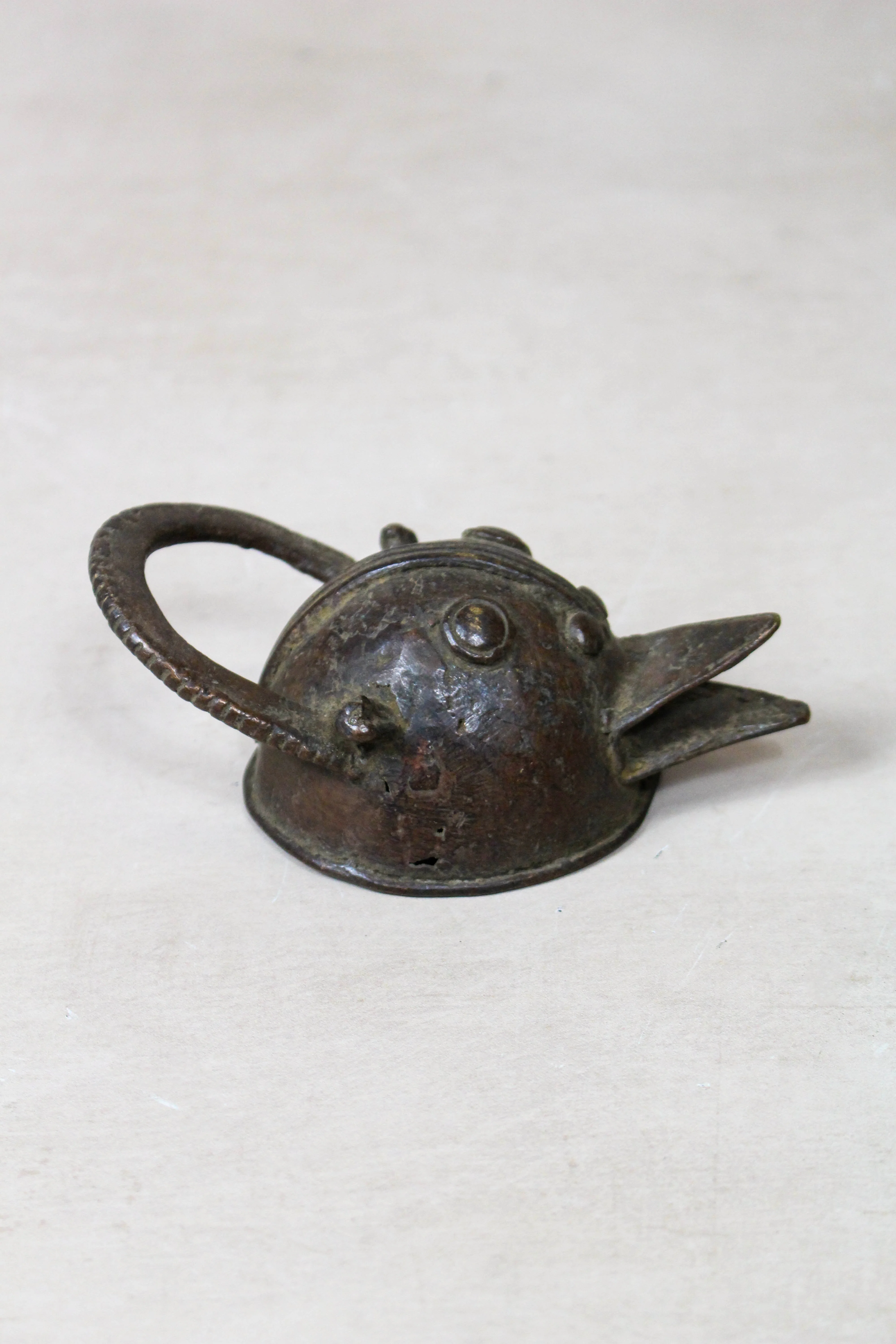 Benin Bronze Face - 77.1 - Image 4