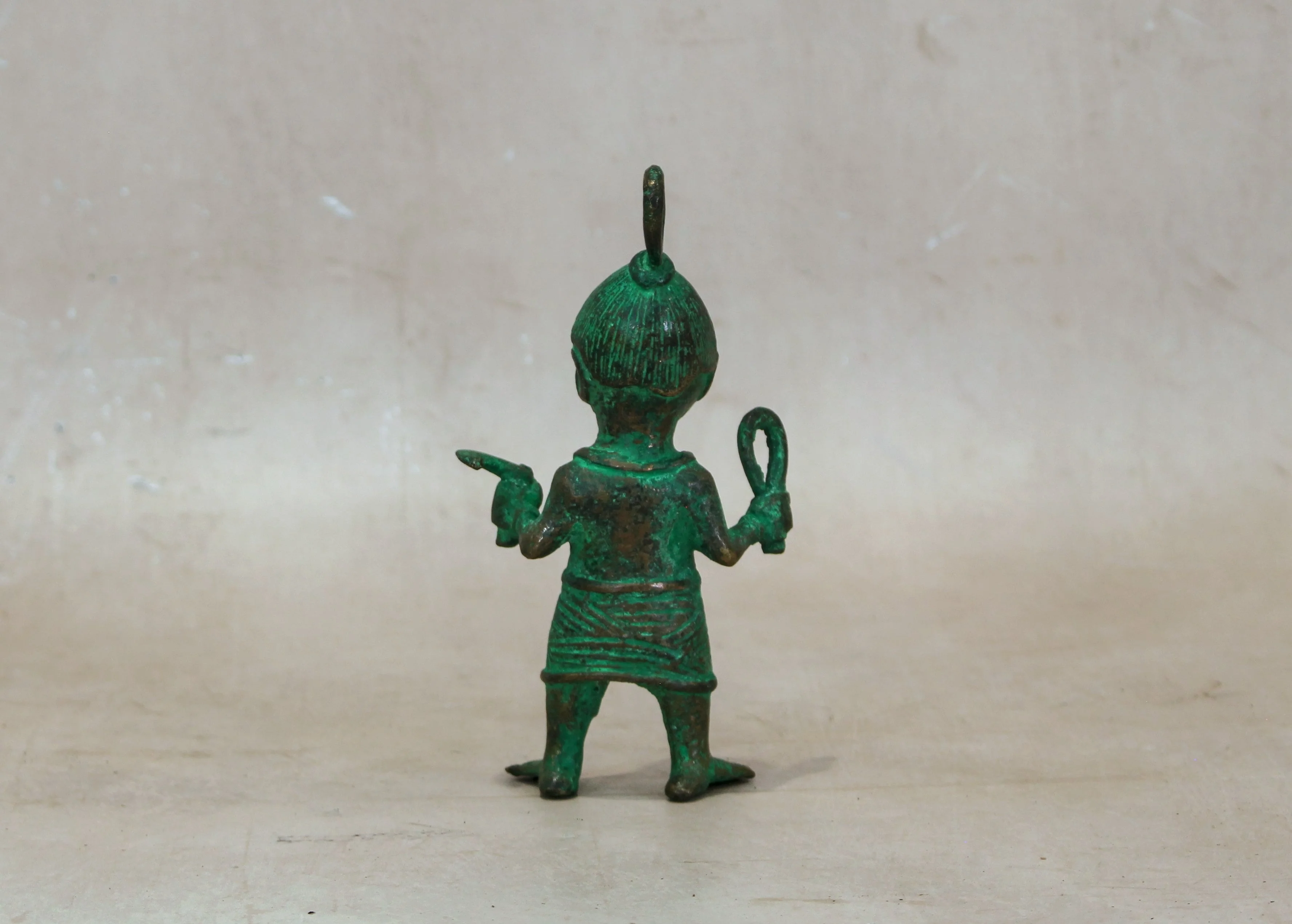 Benin Bronze Warrior 9.1 - Image 5