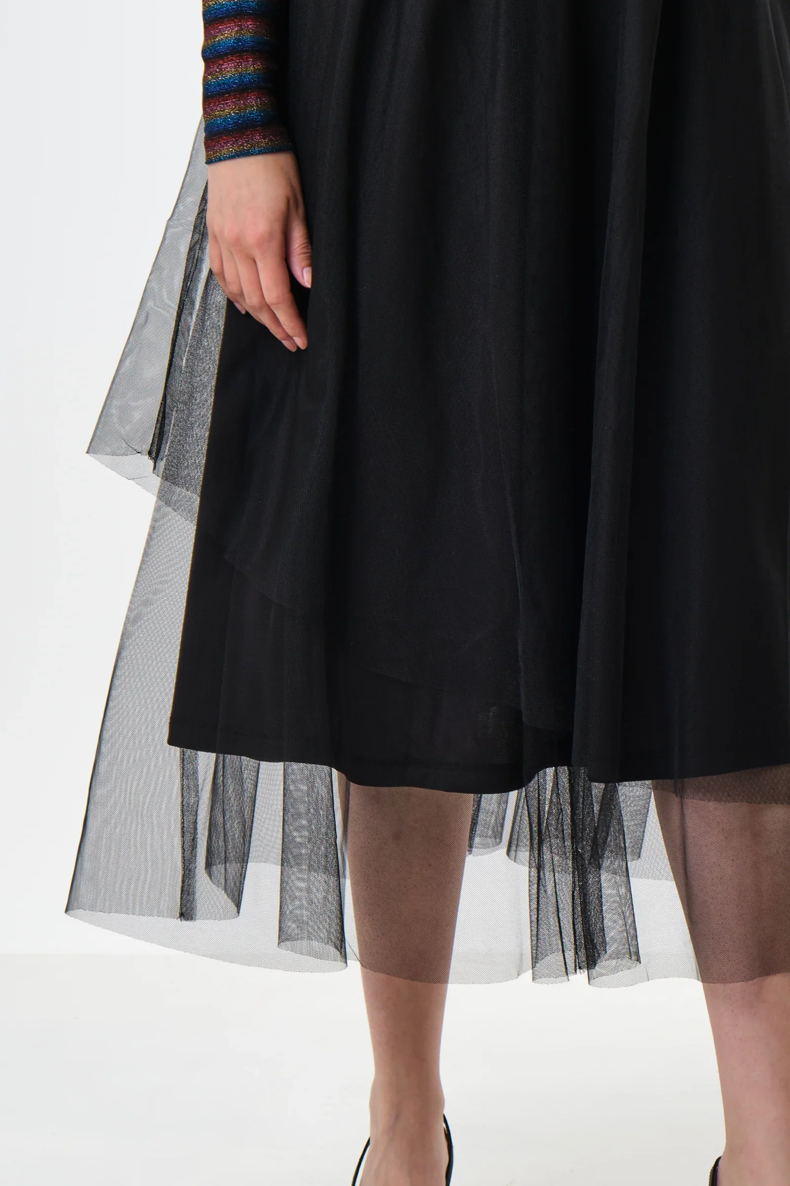 Bertin Tulle Midi Skirt - Image 4