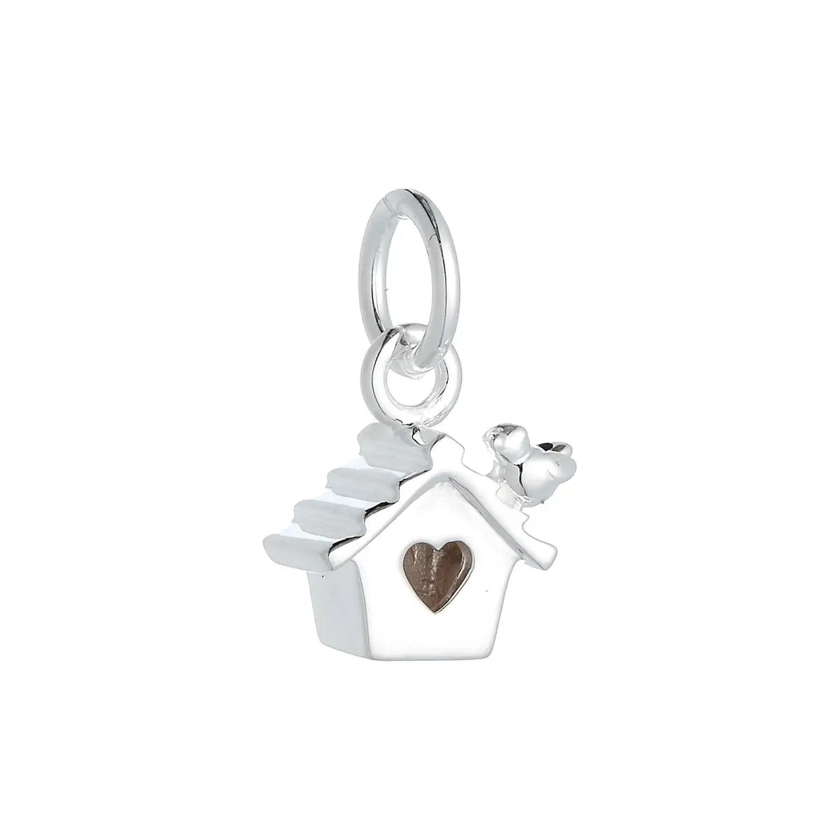 Bird House Silver Charm - Image 2