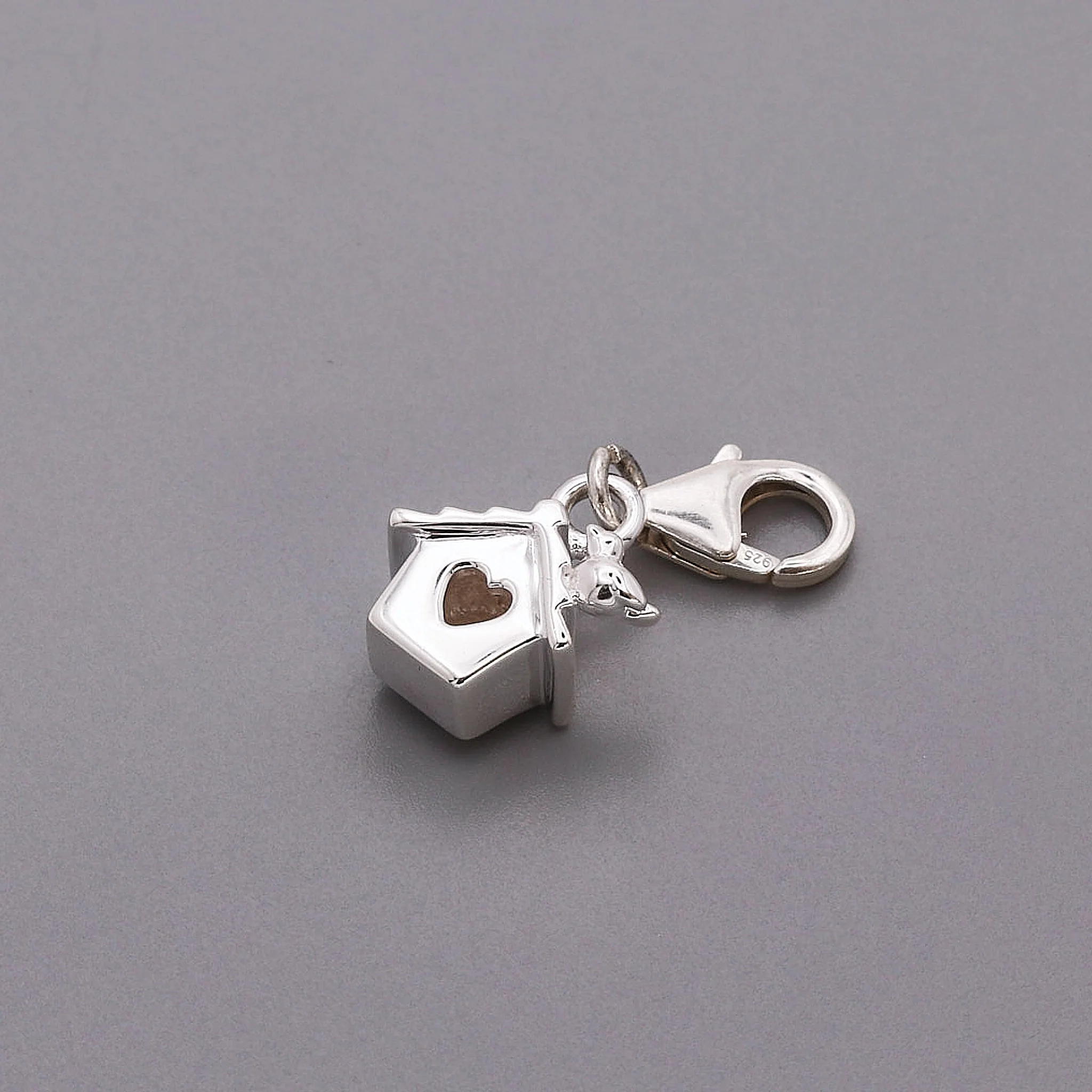 Bird House Silver Charm - Image 9