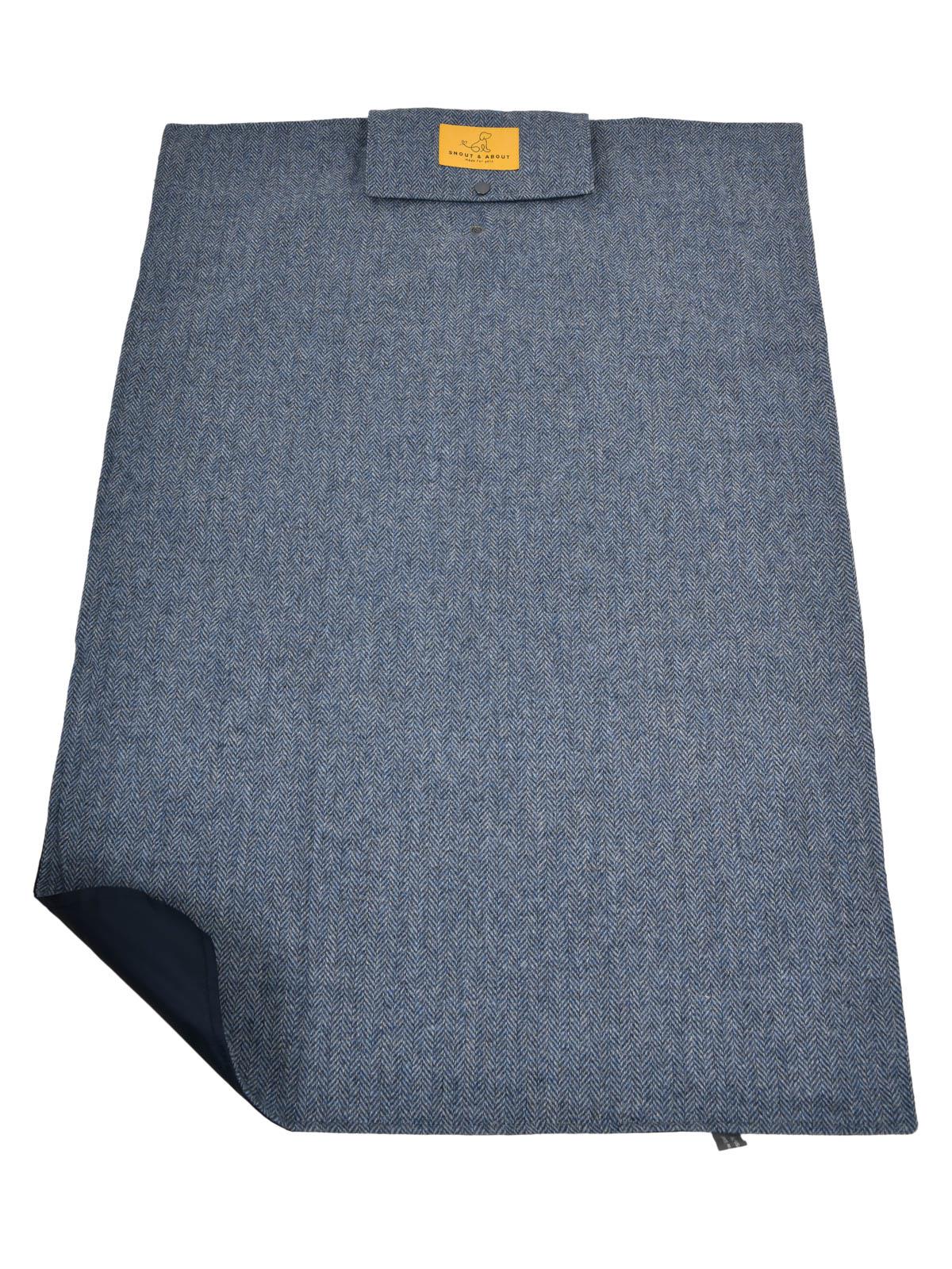 Blue Moon Tweed Wool Dog Mat - Image 2