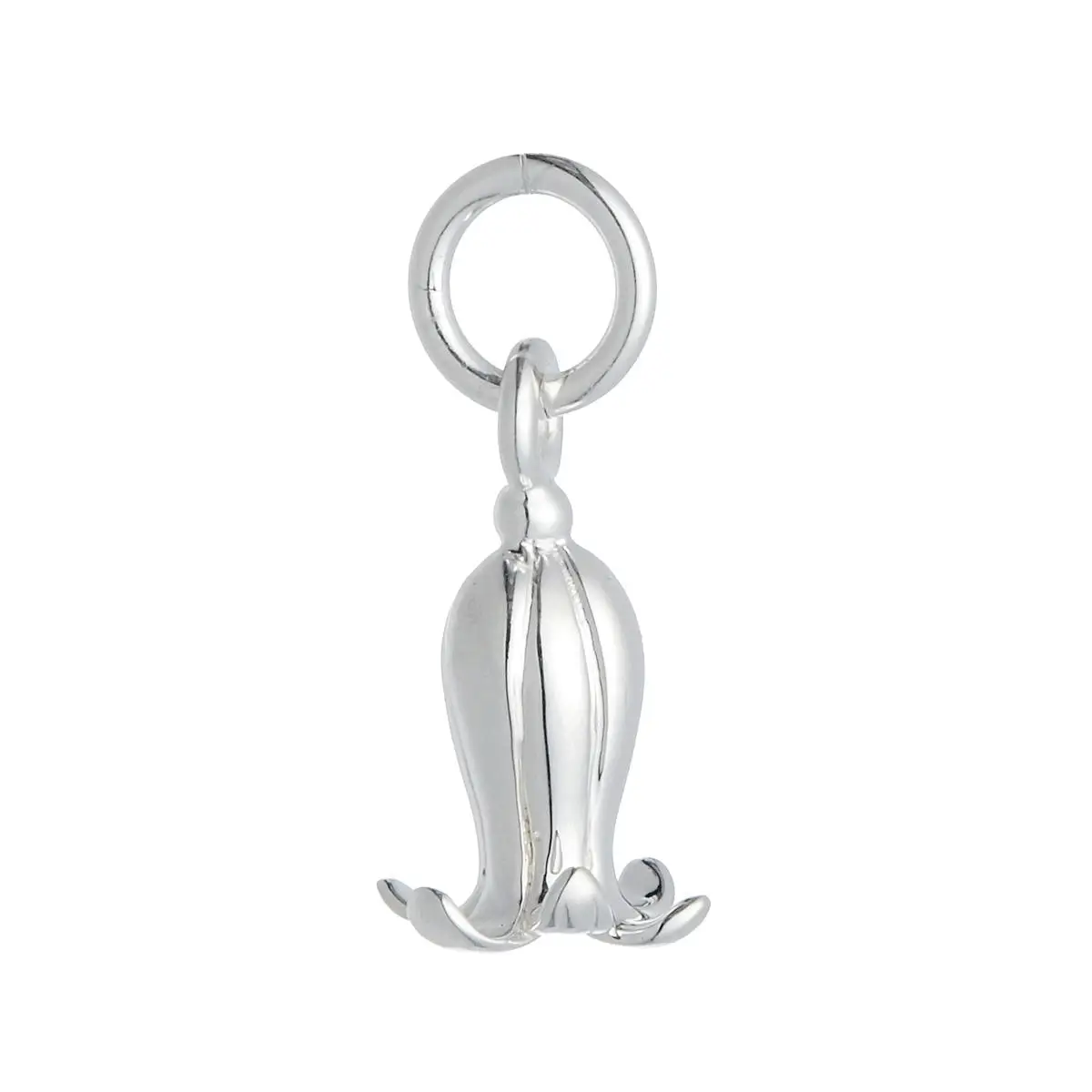 Bluebell Flower Silver Charm - Image 3