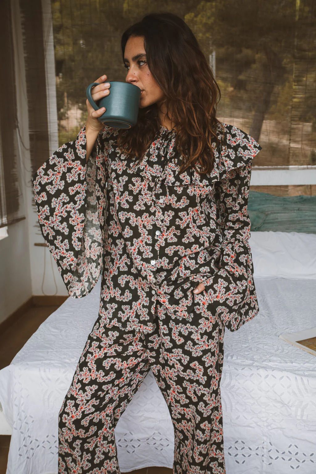Bohemia Two Piece Set  - Print Sisters Loungewear - Image 3