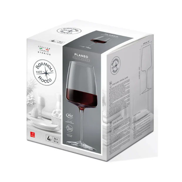 Bormioli Rocco Planeo White Wine Glasses - 380ml - Set of 4 - Image 6