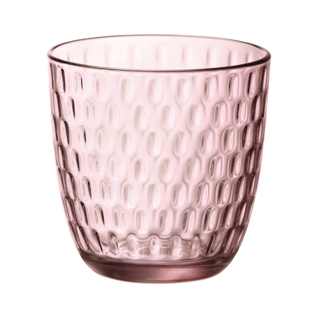 Bormioli Rocco Slot Water Glasses in Lilac Rose - 290ml - Set of 6 - Image 2