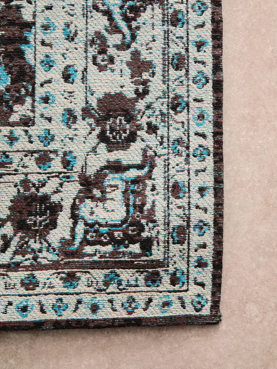 Bosie Morvi Large Teal Rug - Image 9