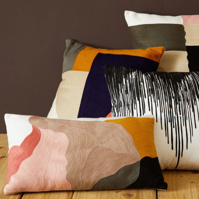 Bosie Ozella Abstract Multi Coloured Cushion - Image 3