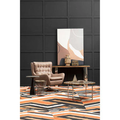 Bosie Villon Zig Zag Pattern Rug - Image 7