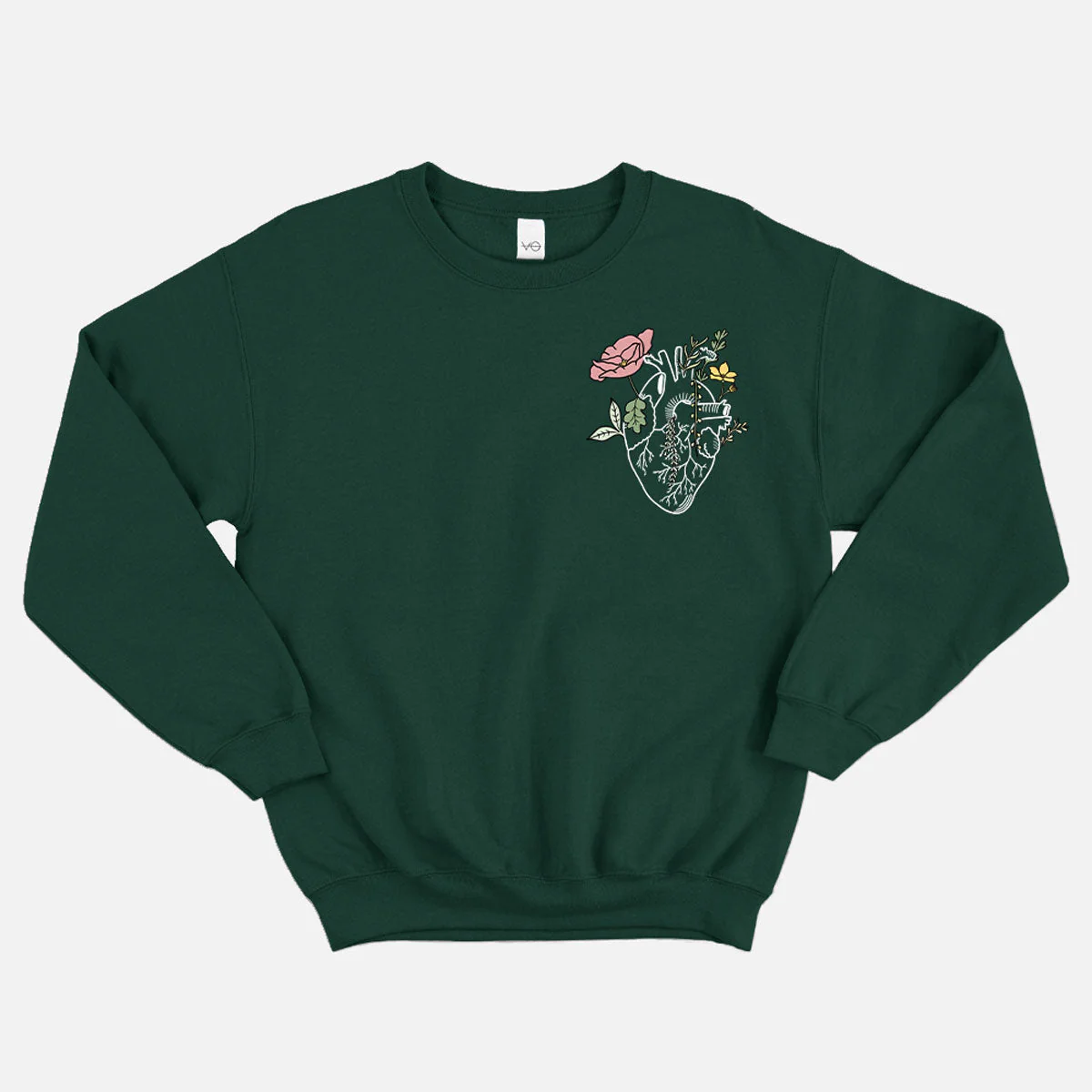 Botanatomy Heart Sweatshirt (Unisex) - Image 3