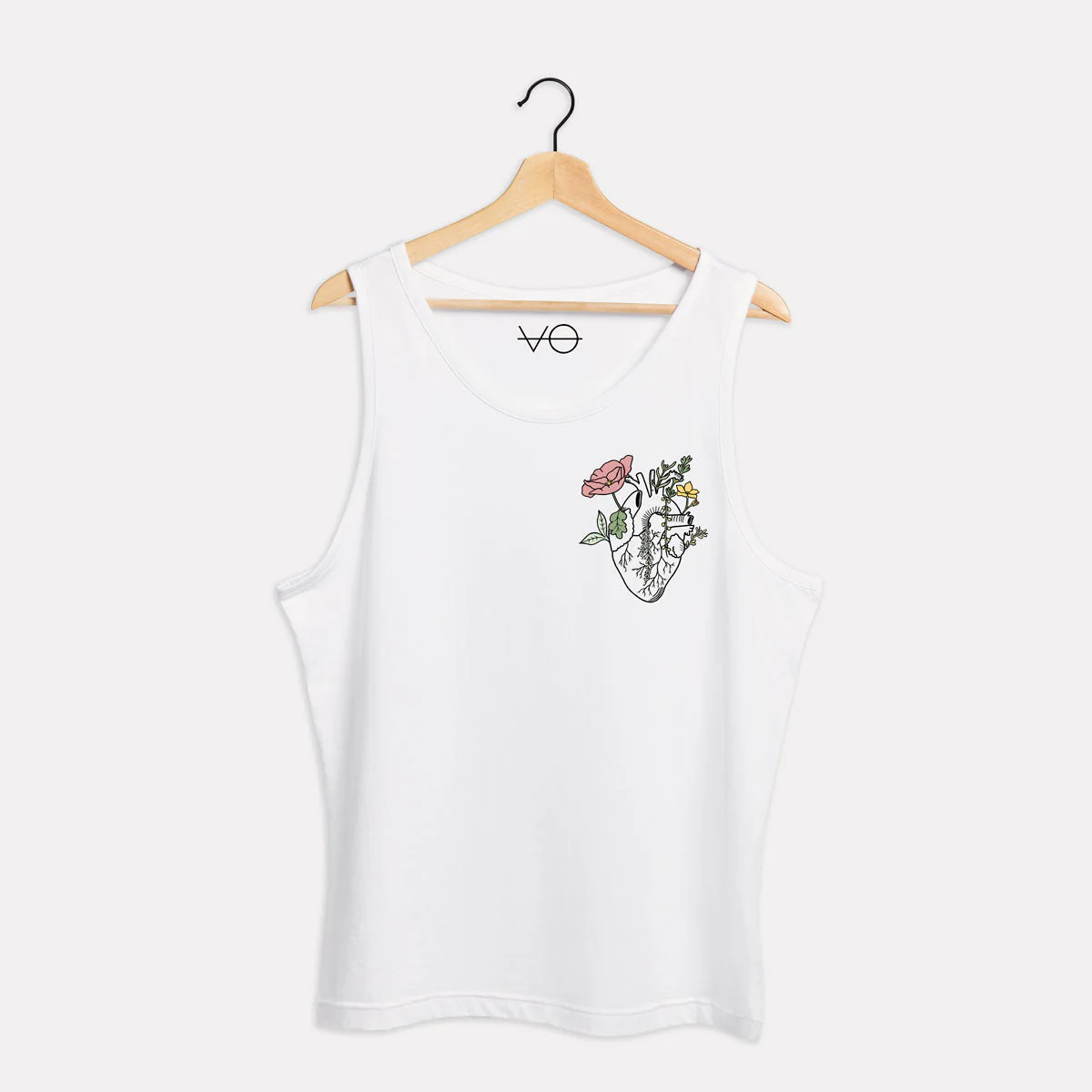 Botanatomy Heart Tank (Unisex) - Image 4