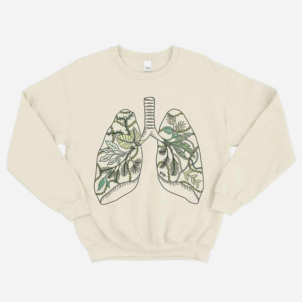 Botanatomy Lungs Sweatshirt (Unisex) - Image 3