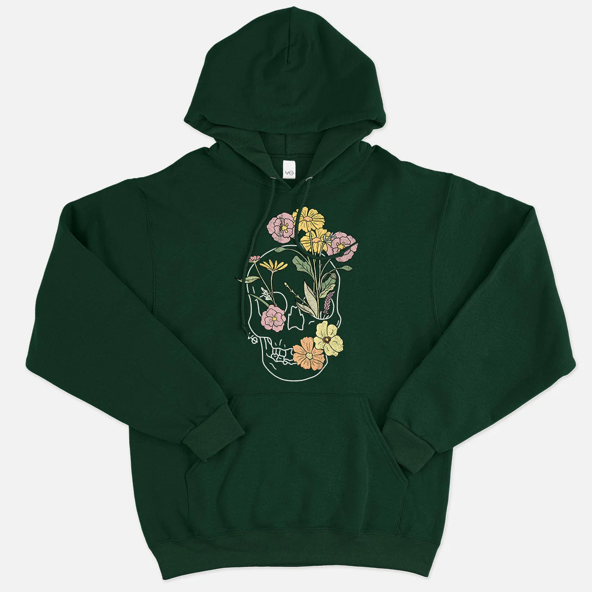 Botanatomy Skull Hoodie (Unisex) - Image 3