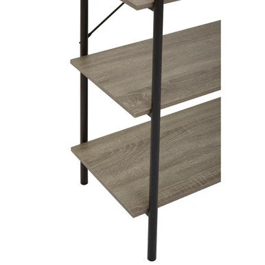 Bradbury Five Tier Grey Oak Shelf Unit - Image 8