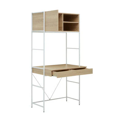 Bradbury Natural Oak Veneer Effect Desk - Image 5