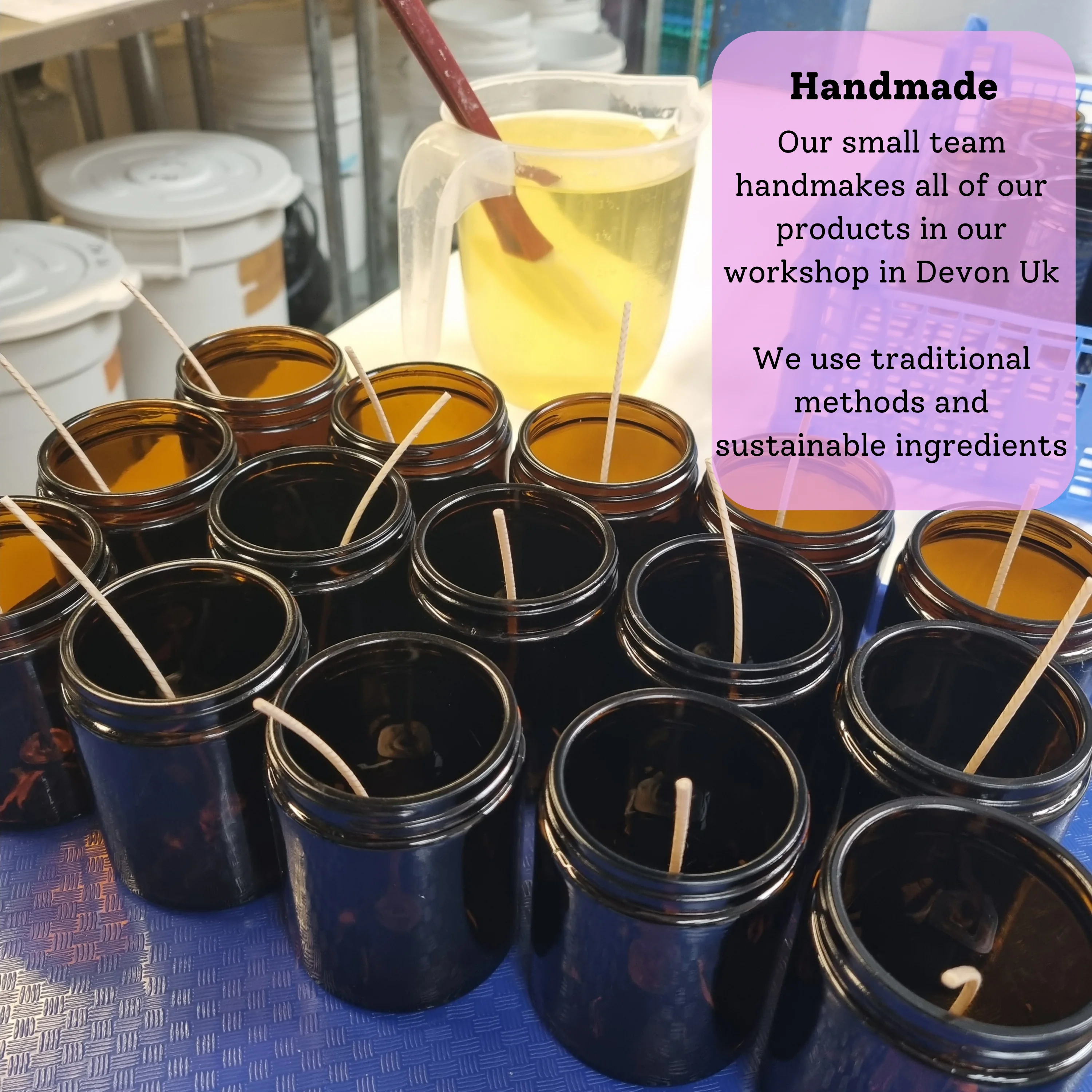 Breathe hand poured coconut wax candle - 2 size options - Image 7