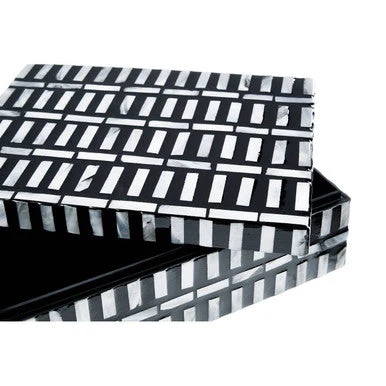 Bria Shell Inlay Large Trinket Box - Image 4