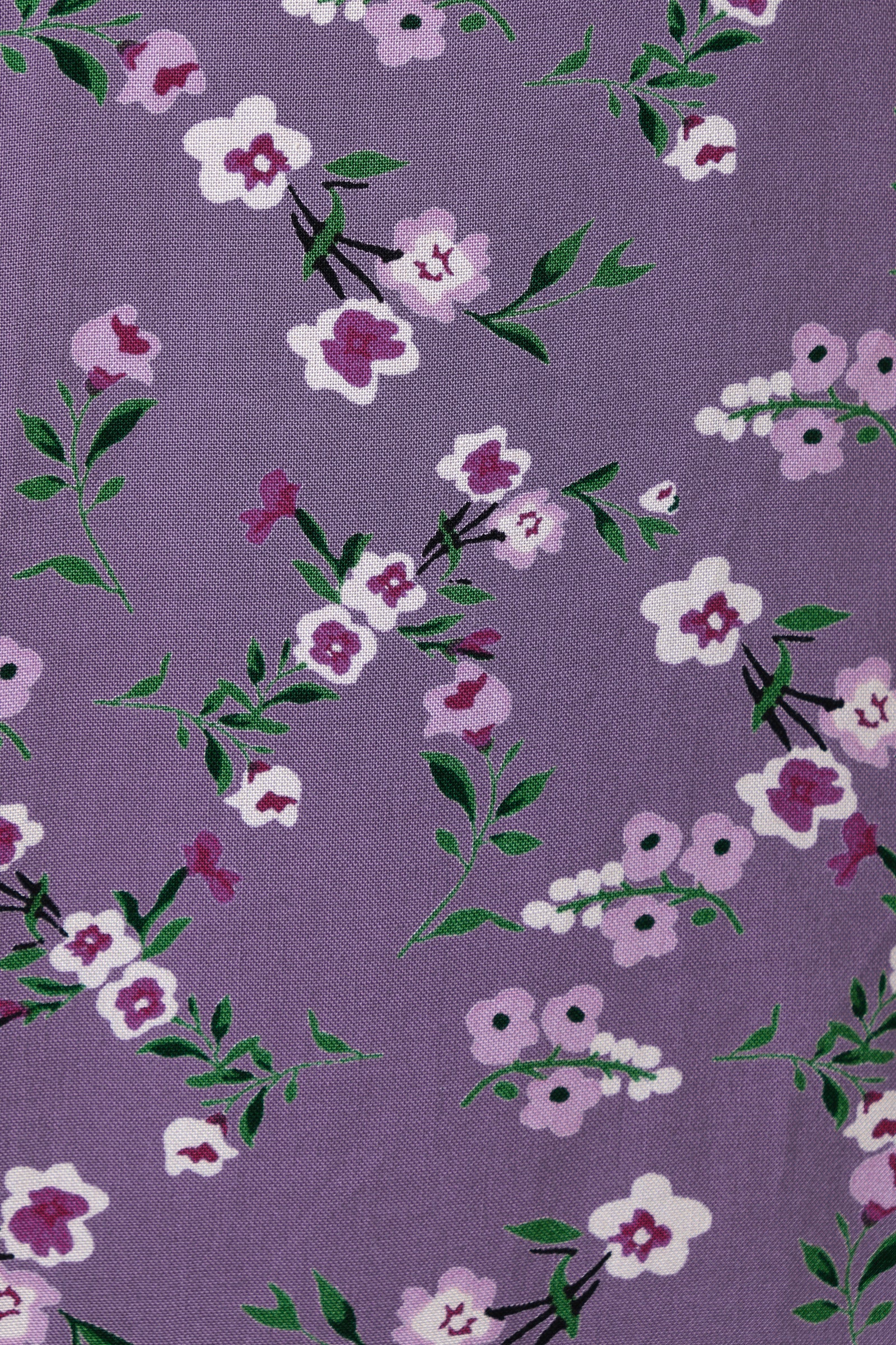 Bricia Naïve Posy Print Tiered Midi Dress - Violet - Image 6