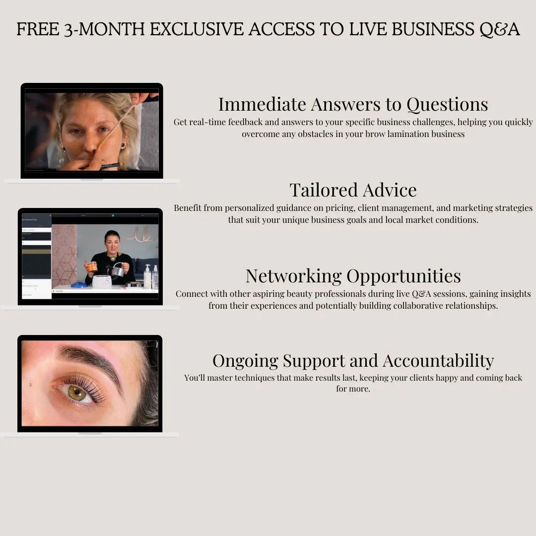 Brow Lamination, Waxing & Tinting Course Beginners 3 Course Bundle - Image 5