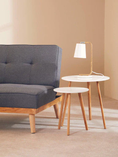 Bruin White Table Lamp - Image 3