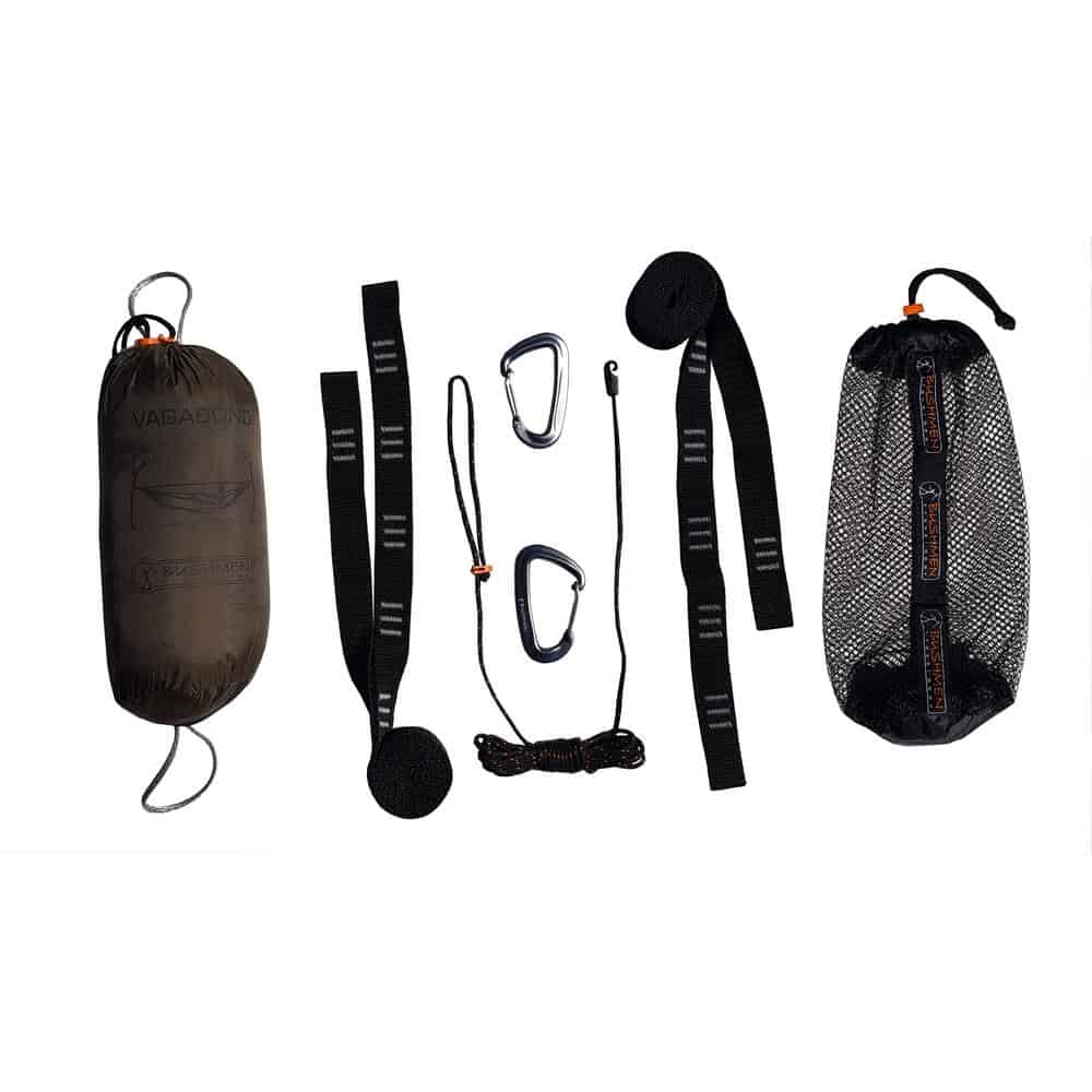 Bushmen Vagabond Hammock Set – Dark Olive - Image 12