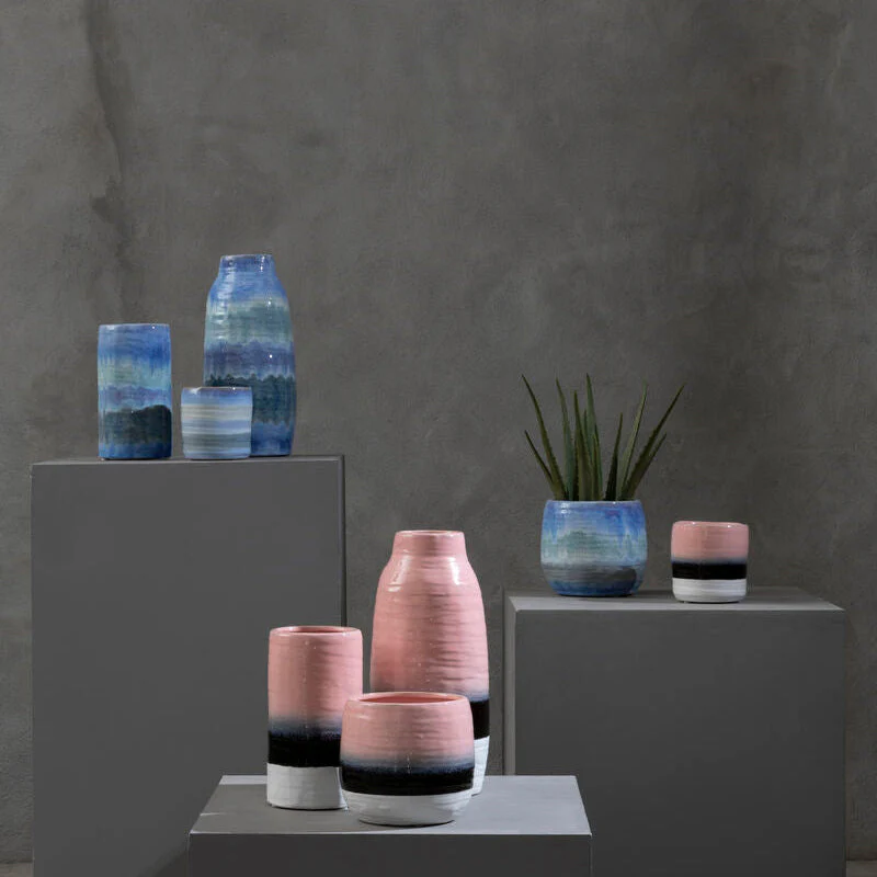 Caldera Large Dip Dye Effect Planter - Image 4