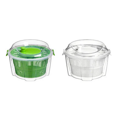 Cambell Clear And White Salad Spinner - Image 2