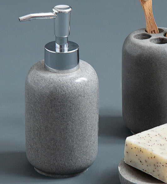 Canyon Grey Stone Effect Lotion Dispenser - Image 2