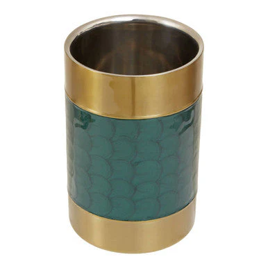 Carolina Green Enamel Wine Cooler - Image 5