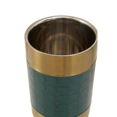 Carolina Green Enamel Wine Cooler - Image 7