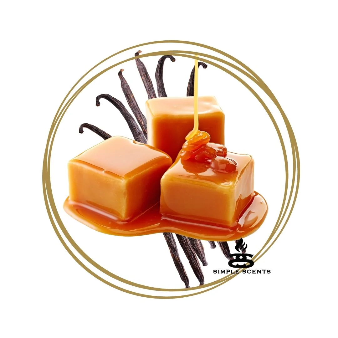 Cashmere Vanilla & Salted Caramel - Simple Scents Ambience Mini Floret Style Wax Melts - Image 2