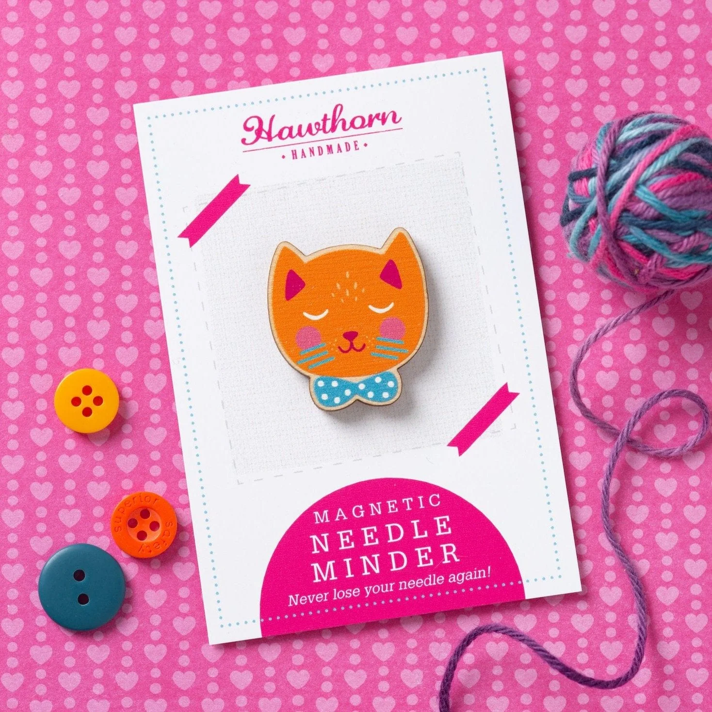 Cat Magnetic Needle Minder - Image 2